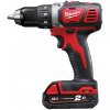 Milwaukee M18 BDD-202C Aku kompaktní šroubovák - vrtačka. Li-Ion 2,0 Ah Milwaukee M18 BDD-202C Aku kompaktní šroubovák - vrtačka. Li-Ion 2,0 Ah