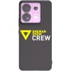Picasee silikónový čierny obal pre Xiaomi Redmi Note 13 Pro 5G - ONEMANSHOW CREW Picasee silikónový čierny obal pre Xiaomi Redmi Note 13 Pro 5G - ONEMANSHOW CREW