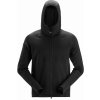 Snickers Workwear Mikina FlexiWork Active Comfort s kapucí černá
