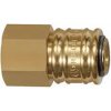 EDE94300140 Rychlouzavírací spojka mosaz, jmenovitá světlost 7,2 mm Vnitřní závit G 1/4