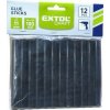 Extol Craft Tavné tyčinky čierne 11 mm x 100 mm 12 ks - Tyčinky tavné čierne 12ks, pr.11mm, dĺžka 100mm Extol Craft Tavné tyčinky čierne 11 mm x 100 mm 12 ks - Tyčinky tavné čierne 12ks, pr.11mm, dĺžka 100mm