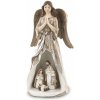 Dekoračná Socha Anjel s Betlehem Dekoračná Socha Anjel s Betlehem