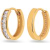 iZlato Forever Krúžky 1,5cm s radom zirkónov v prednej časti Ira, 14K IZ13562 iZlato Forever Krúžky 1,5cm s radom zirkónov v prednej časti Ira, 14K IZ13562