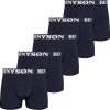 Pánske Boxerky Extra Pohodlné BENYSON 5 pack - čierna darčekové balenie Farba: čierna, Veľkosť: M Pánske Boxerky Extra Pohodlné BENYSON 5 pack - čierna darčekové balenie Farba: čierna, Veľkosť: M