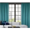 Moderný blackout záves s riasiacou páskou - Carlo, tyrkysový 130 x 300 cm, ZA-410384 Moderný blackout záves s riasiacou páskou - Carlo, tyrkysový 130 x 300 cm, ZA-410384