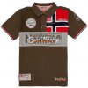Geographical Norway Polokošele s krátkym rukávom KIDNEY Kaki Geographical Norway Polokošele s krátkym rukávom KIDNEY Kaki