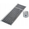 Súprava klávesnice a myši, strieborná Súprava klávesnice a myši, strieborná