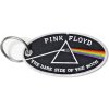 Prívesok na kľúče Pink Floyd Dark Side of the Moon Oval White Border