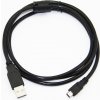 USB na mini USB kábel rôzne dĺžky - 20 cm USB na mini USB kábel rôzne dĺžky - 20 cm