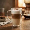 VIALLI DESIGN Tulip 350 ml 2 ks - termické sklá pre latte s dvojitými sklenými stenami VIALLI DESIGN Tulip 350 ml 2 ks - termické sklá pre latte s dvojitými sklenými stenami