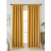 MKLozkoviny.sk Blackout závesy Elias horčicová – 140 × 180 cm (2 ks) - riasiaca stuha MKLozkoviny.sk Blackout závesy Elias horčicová – 140 × 180 cm (2 ks) - riasiaca stuha