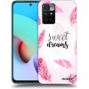 Picasee silikónový čierny obal pre Xiaomi Redmi 10 - Sladké sny Picasee silikónový čierny obal pre Xiaomi Redmi 10 - Sladké sny