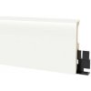 Lišta soklová PVC Arbiton VIGO 80 RAL 9003 Biela 01 80x15x2200 mm - 2,20 bm Lišta soklová PVC Arbiton VIGO 80 RAL 9003 Biela 01 80x15x2200 mm - 2,20 bm