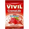 Vivil CremeLife Strawberry drops so smotanovo jahodovou príchuťou bez cukru 60 g