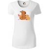 Kapybara so zmrzlinou - Dámske tričko z organickej bavlny Origin (GOTS) - 2XL ( Biela ) Kapybara so zmrzlinou - Dámske tričko z organickej bavlny Origin (GOTS) - 2XL ( Biela )