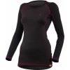 Lasting Dámské vlněné Merino triko DITA 160g - růžovo-černé Velikost: XS Lasting Dámské vlněné Merino triko DITA 160g - růžovo-černé Velikost: XS