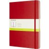 Moleskine Zápisník tvrdé dosky B5 linajkový červený