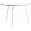 HAY Jedálenský stôl Loop Stand Table Round Ø105, white HAY Jedálenský stôl Loop Stand Table Round Ø105, white