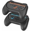 iPega SW2055D Grip JoyCon ovládače Nintendo Switch 2 čierna
