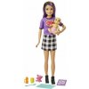 Mattel Barbie pestúnka + bábatko / doplnky asst Mattel Barbie pestúnka + bábatko / doplnky asst