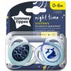 Ortodontický silikónový cumlík Tommee Tippee 0 + Ortodontický silikónový cumlík Tommee Tippee 0 +