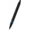 Parker IM Vibrant Rings Marine Blue čierne pero s modrým prstencom BP Čierna Parker IM Vibrant Rings Marine Blue čierne pero s modrým prstencom BP Čierna