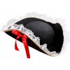 KALEPUS TRICORN PIRÁTSKY PIRÁT ČIERNY KALEPUS TRICORN PIRÁTSKY PIRÁT ČIERNY
