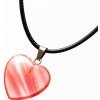 SRDCE Náhrdelník z melónového turmalínu SRDCE Náhrdelník z melónového turmalínu