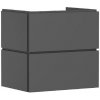 Hansgrohe Xilesa E - Umývadlová skrinka, 62x63x47 cm, 2 zásuvky, matná sivá 54256760 Hansgrohe Xilesa E - Umývadlová skrinka, 62x63x47 cm, 2 zásuvky, matná sivá 54256760