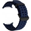 MojRemienok.sk Športový silikónový remienok pre Samsung Galaxy Watch Ultra Farba: mesačná modrá s čiernou sponou MojRemienok.sk Športový silikónový remienok pre Samsung Galaxy Watch Ultra Farba: mesačná modrá s čiernou sponou