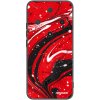 Picasee silikónový čierny obal pre Honor Magic6 Lite 5G - Red black Picasee silikónový čierny obal pre Honor Magic6 Lite 5G - Red black