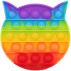 Pop it Antistresová hračka Mačka rainbow Pop it Antistresová hračka Mačka rainbow