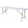 Bestent Cateringový stôl skladací 244cm White Bestent Cateringový stôl skladací 244cm White
