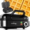 Vaflovač Lehmann čierny 2000 W na 2 vafle s reguláciou teploty