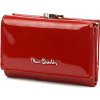 Pierre Cardin 07 SHINY 117 červená dámska vláknová koženo-kožená peňaženka 12,5 x 9 cm Pierre Cardin 07 SHINY 117 červená dámska vláknová koženo-kožená peňaženka 12,5 x 9 cm