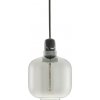 Normann Copenhagen Závesná lampa Amp Small, smoke/black 502116 Normann Copenhagen Závesná lampa Amp Small, smoke/black 502116