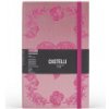 Castelli Lace Heart linajkový zápisník A5 Pink Castelli Lace Heart linajkový zápisník A5 Pink
