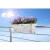 Plastkon samozavlažovací truhlík Extra Line Smart Bílá, 79.5x21x17 cm Plastkon samozavlažovací truhlík Extra Line Smart Bílá, 79.5x21x17 cm
