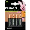 Duracell Nabíjací batéria AA, 4-pack Duracell Nabíjací batéria AA, 4-pack