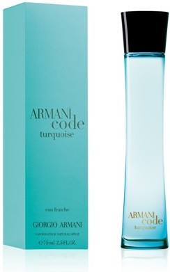 Giorgio Armani Code Turquoise Eau Fraiche dámska 75 ml