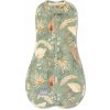 Zavinovačka Sleepee First Step Swaddle s čiapočkou zadarmo Bohemian Green Zavinovačka Sleepee First Step Swaddle s čiapočkou zadarmo Bohemian Green