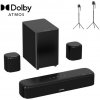 Ultimea Aura A50 Pro 5.1 Soundbar + 310 Reproduktorové Stojany Ultimea Aura A50 Pro 5.1 Soundbar + 310 Reproduktorové Stojany