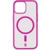 Zadný kryt Cellularline Pop Mag s podporou Magsafe pre Apple iPhone 15, číry/ružový Zadný kryt Cellularline Pop Mag s podporou Magsafe pre Apple iPhone 15, číry/ružový