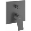 Hansgrohe Vivenis Batéria pod omietku, na 2 spotrebiče, kefovaný čierny chróm 75416340-HG Hansgrohe Vivenis Batéria pod omietku, na 2 spotrebiče, kefovaný čierny chróm 75416340-HG