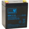 Batéria MW Power MW5-12L 12V 5Ah pre UPS, alarm, hračky Batéria MW Power MW5-12L 12V 5Ah pre UPS, alarm, hračky