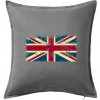 Britská vlajka stará - Vankúš 50x50 - 50x50 - Vrátane výplne ( Tmavosivý melír ) Britská vlajka stará - Vankúš 50x50 - 50x50 - Vrátane výplne ( Tmavosivý melír )