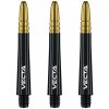 Winmau Násadky Vecta - medium - black gold Winmau Násadky Vecta - medium - black gold