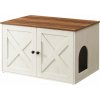 VASAGLE Mačacia búda Feandrea s odnímateľnou priečkou 80 x 53 x 50 cm PCL002P01 VASAGLE Mačacia búda Feandrea s odnímateľnou priečkou 80 x 53 x 50 cm PCL002P01