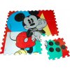 Euroswan Podlahové penové puzzle Mickey Eva 9 dielikov v tašce 30x30x1 cm