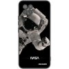 Picasee silikónový čierny obal pre Realme 8 Pro - Astronaut Big Picasee silikónový čierny obal pre Realme 8 Pro - Astronaut Big